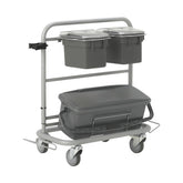 Slim Rengöringsvagn 40cm Grå